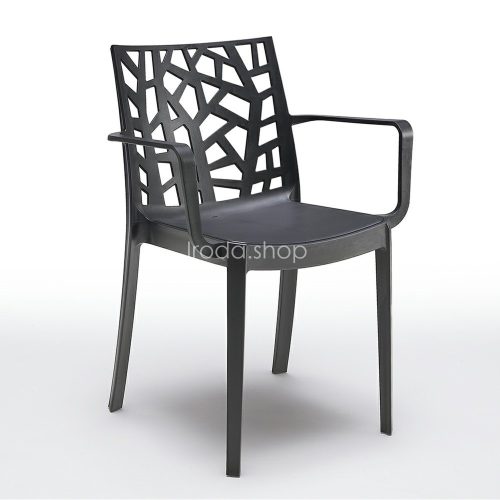 Trinity műanyag karfás kerti szék