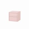 Boxie 2 fiókos fali szekrény 40x40x37 cm pink