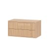 Boxie 2 fiókos fali szekrény 40x80x37 cm sonoma tölgy
