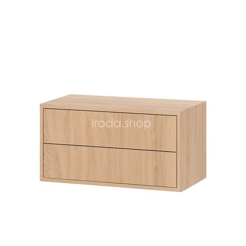 Boxie 2 fiókos fali szekrény 40x80x37 cm sonoma tölgy