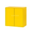 Boxie 2 ajtós fali szekrény 80x80x37 cm sárga