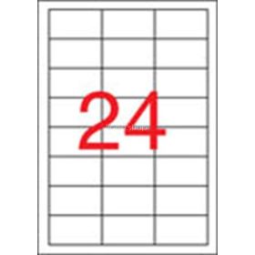   Etikett, univerzális, 64,6x33,8 mm, eltávolítható, APLI, 2400 etikett/csomag