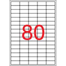   Etikett, univerzális, 35,6x16,9 mm, eltávolítható, kerekített sarkú, APLI, 2000 etikett/csomag