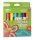 Tempera kréta készlet, APLI Kids "Color Sticks Fluor", 6 fluoreszkáló szín