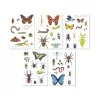 Matrica, újra felhasználható, 50 db, APLI Kids "Stickers", rovarok