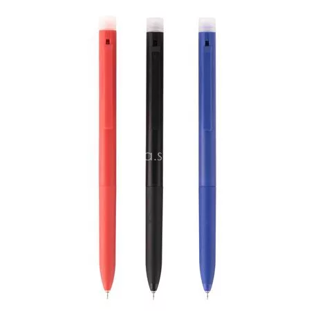 Zseléstoll, 0,5 mm, nyomógombos, radírozható, APLI "Erasable", vegyes színek
