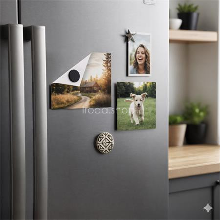 Ragasztókörök, mágneses, 20 db/csomag, kétoldalas, APLI