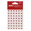 Lyukerősítő gyűrű, 13 mm átmérő, APLI, átlátszó