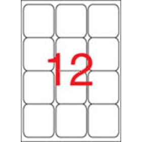   Etikett, univerzális, 63,5x72 mm, kerekített sarkú, APLI, 1200 etikett/csomag