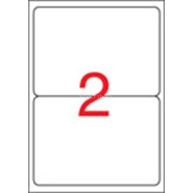   Etikett, univerzális, 199,6x144,5 mm, kerekített sarkú, APLI, 200 etikett/csomag