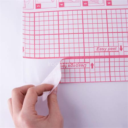 Könyvborító, áttetsző, tekercses, 1,5x0,5 m, APLI