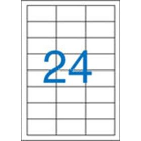   Etikett, univerzális, 64,6x33,8 mm, VICTORIA PAPER, 2400 etikett/csomag