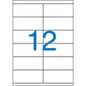   Etikett, univerzális, 105x48 mm, VICTORIA PAPER, 1200 etikett/csomag