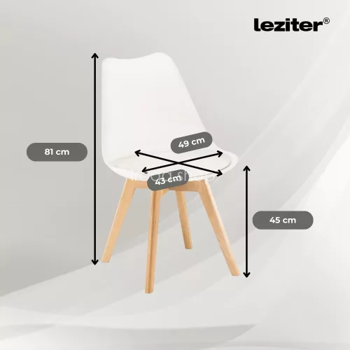 Ravena 4+1 étkező garnitúra fehér-fehér
