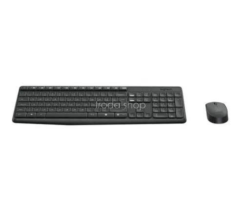 Egér- és billentyűzet készlet, vezeték nélküli, USB, HUN, LOGITECH "MK235"