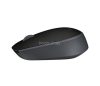 Egér, vezeték nélküli, optikai, közepes méret, USB, LOGITECH "M171", fekete