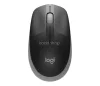 Egér, vezeték nélküli, optikai, USB, LOGITECH, "M190", szürke