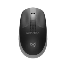   Egér, vezeték nélküli, optikai, USB, LOGITECH, "M190", szürke