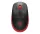 Egér, vezeték nélküli, optikai, USB, LOGITECH, "M190", piros