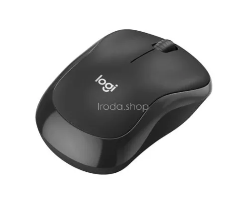 Egér, vezeték nélküli, optikai, csendes, BT, LOGITECH, "M240", grafitszürke