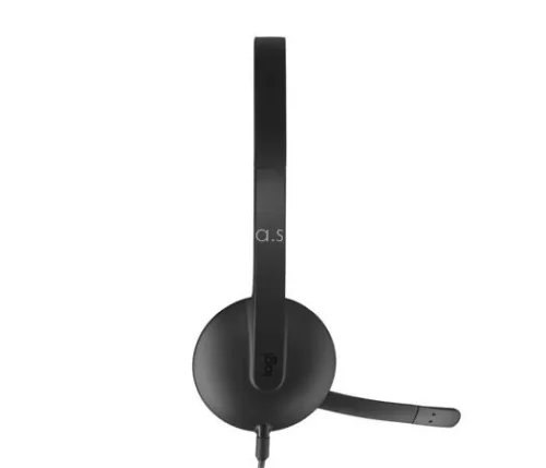 Fejhallgató, mikrofonnal, USB csatlakozás, LOGITECH "H340"