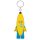 Kulcstartó, LED világítással, LEGO "Banana Guy"