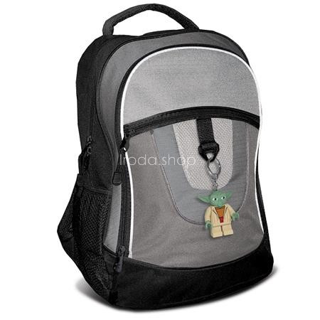 Kulcstartó, LED világítással, LEGO "Star Wars Yoda"