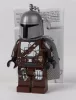 Kulcstartó, LED világítással, LEGO "Star Wars The Mandolarian 2"