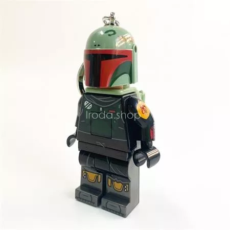 Kulcstartó, LED világítással, LEGO "Star Wars Boba Fett"