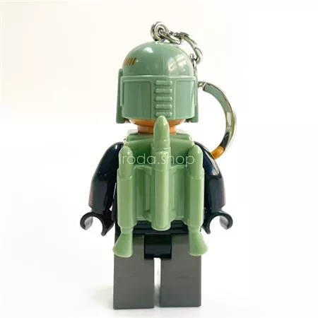 Kulcstartó, LED világítással, LEGO "Star Wars Boba Fett"
