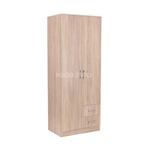 Miami gardróbszekrény 80x205 cm sonoma tölgy-sonoma tölgy