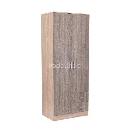 Miami gardróbszekrény 80x205 cm yorki tölgy-sonoma tölgy