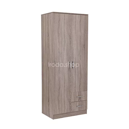 Miami gardróbszekrény 80x205 cm yorki tölgy-yorki tölgy