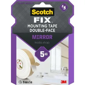   Tükörragasztó szalag, kétoldalas, 19 mm x 5 m, 3M SCOTCH "Mirror"