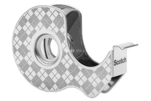 Ragasztószalag fém adagolón, 2 szalaggal, 19 mm x 13,9 m, 3M SCOTCH "Magic™", átlátszó