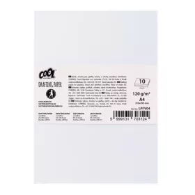 Rajzlap, famentes, A4, 120 g/m2, COOL BY VICTORIA