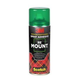 Ragasztó spray, 400 ml, 3M SCOTCH "ReMount"