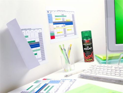 Ragasztó spray, 400 ml, 3M SCOTCH "ReMount"