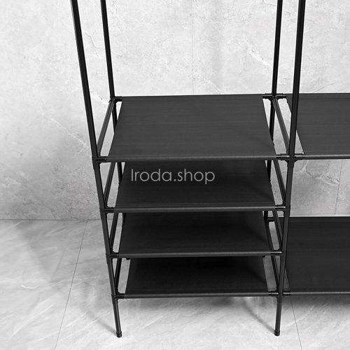 Ruhaállvány LRA-08 fekete