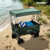 Strandkocsi prémium tető zöld