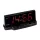 Home LTC 02 digitális LED ébresztőóra, 46 mm magas időkijelzés, állítható fényerő, ébresztés sípolással, szundifunkcióval, elemes vagy hálózati tápellátás