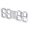 Home LTC 05 digitális, 3D LED ébresztőóra, 128 mm magas fehér kijelző, kitűnően leolvasható, háromféle fényerősség, idő, dátum és hőmérséklet-kijelzés