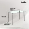 Velon 4+1 étkező garnitúra fehér-fekete