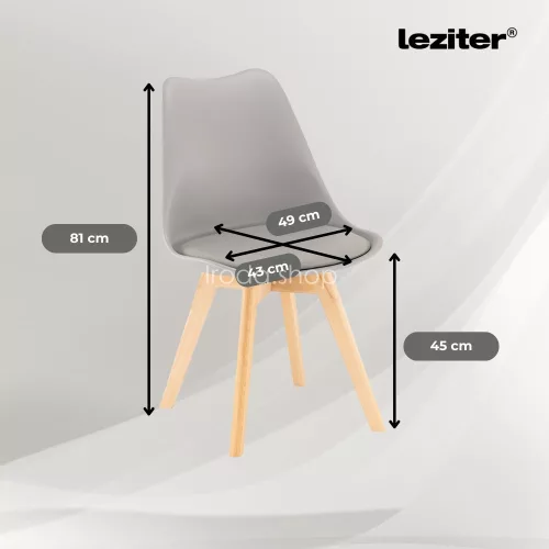 Zelma 4+1 étkező garnitúra fekete-szürke