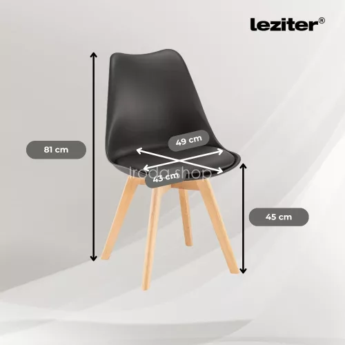 Nuvia 6+1 étkező garnitúra fehér-fekete