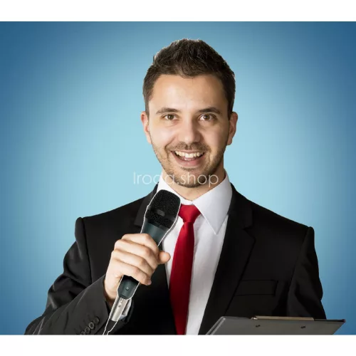 SAL M 8 kézi mikrofon, dinamikus mikrofon, kardioid iránykarakterisztika, fém XLR csatlakozódugó és kábel