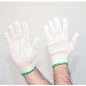   Cérnakesztyű, kevertszálas, XXL méret, 12 pár, rövid szár, natúr szín