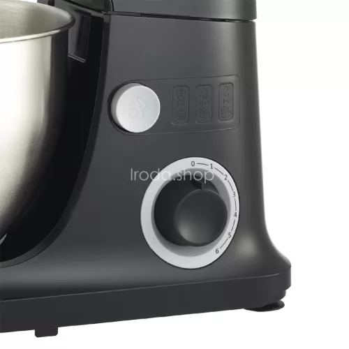 Midea MJ-KM6001W konyhai robotgép, 600 W, ABS burkolat, 4 literes rozsdamentes keverőtál, antracit