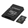Memóriakártya, microSDXC, 128GB, C10/UHS-I/U1/V10/A1, Gen3, adapter, KINGSTON "Canvas Select Plus"