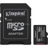 Memóriakártya, microSDXC, 64GB, C10/UHS-I/U1-U3/V10-V30/A1, Gen3, adapter, KINGSTON "Canvas Select Plus"